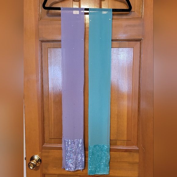 Sequin Scarves (set of two) - Picture 3 of 4